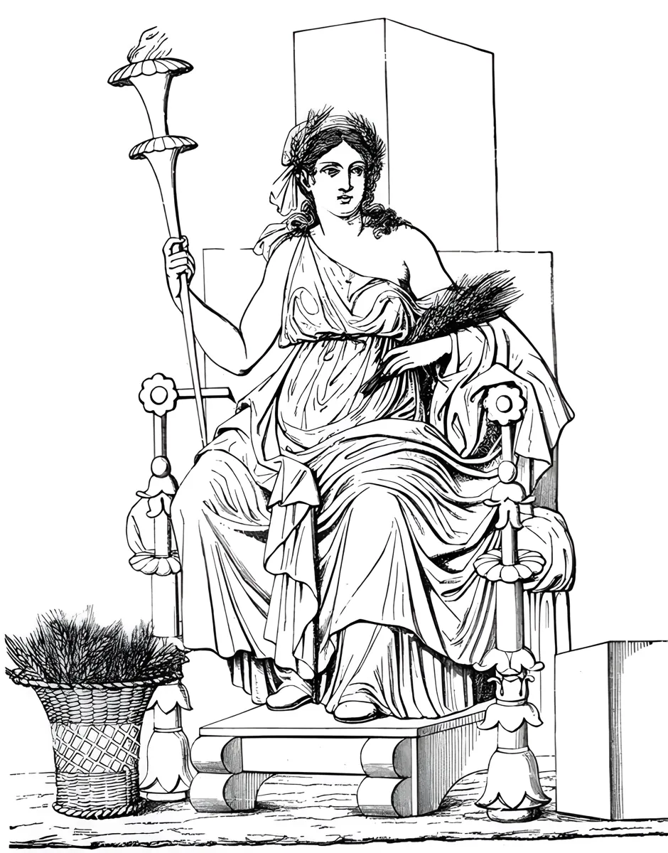 Portrait de Déméter